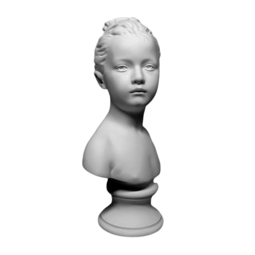 Гипсовая модель "Бюст Луизы Броньяр"