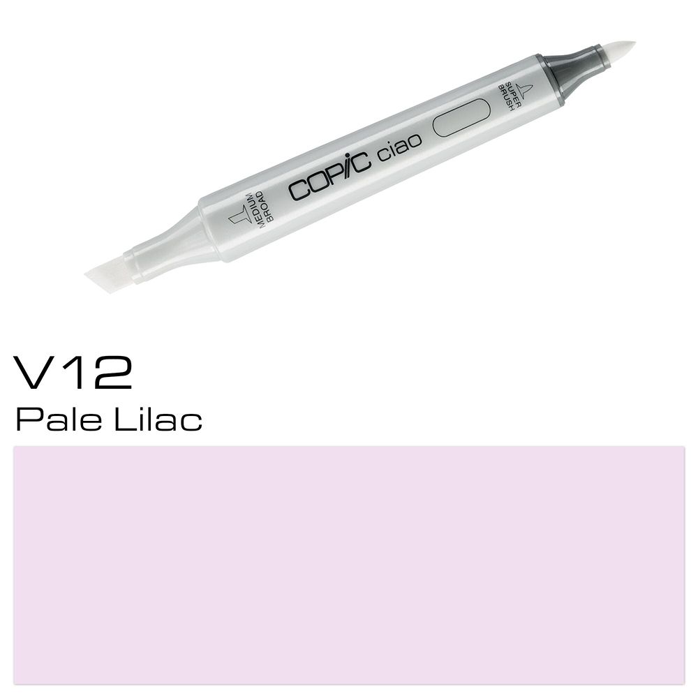 Маркер перманентный "Copic ciao", V-12 бледно сиреневый