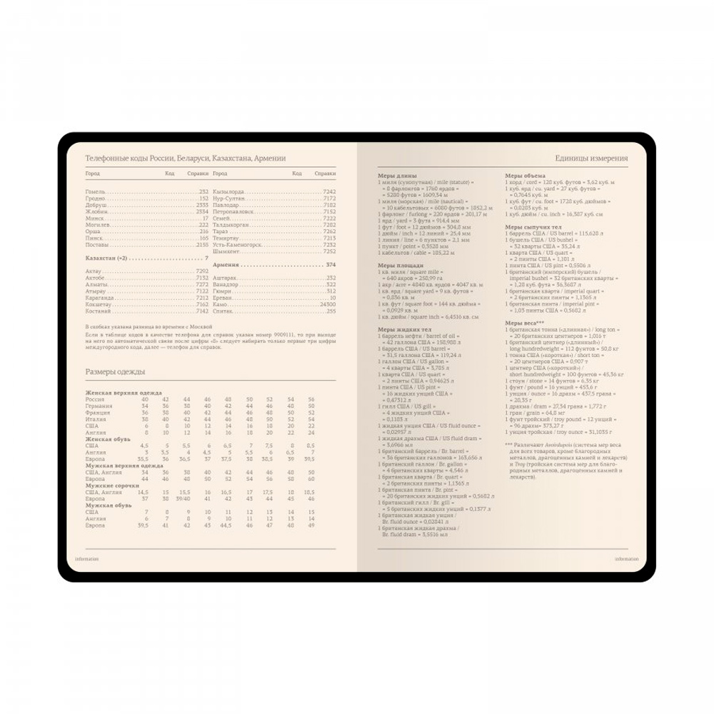 Ежедневник недатированный "Megapolis Velvet", А5, 320 страниц, светло-коричневый - 4