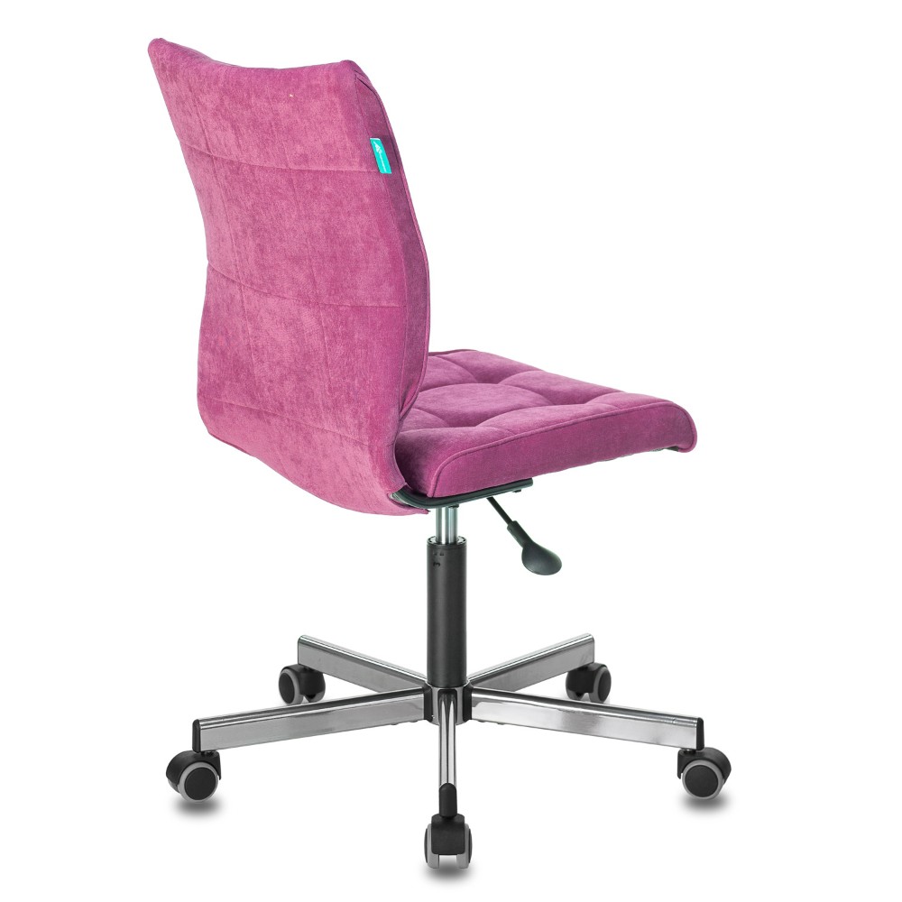 Кресло для персонала "Бюрократ СH-330M/LT", ткань, металл, малиновый - 4