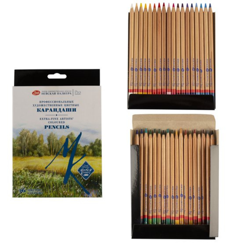 Цветные карандаши "Мастер-Класс", в картонной коробке, 36 цветов - 2