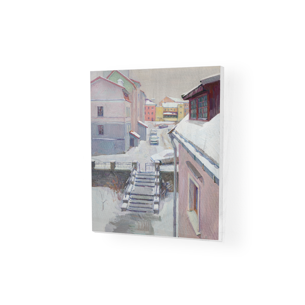 Картина по номерам "Дворик в Троецком. Игорь Свентицкий", 40x50 см