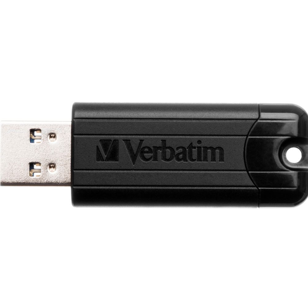 Карта памяти USB Flash 3.2 256 Gb "PinStripe Store 'n' Go", пластик, черный - 3