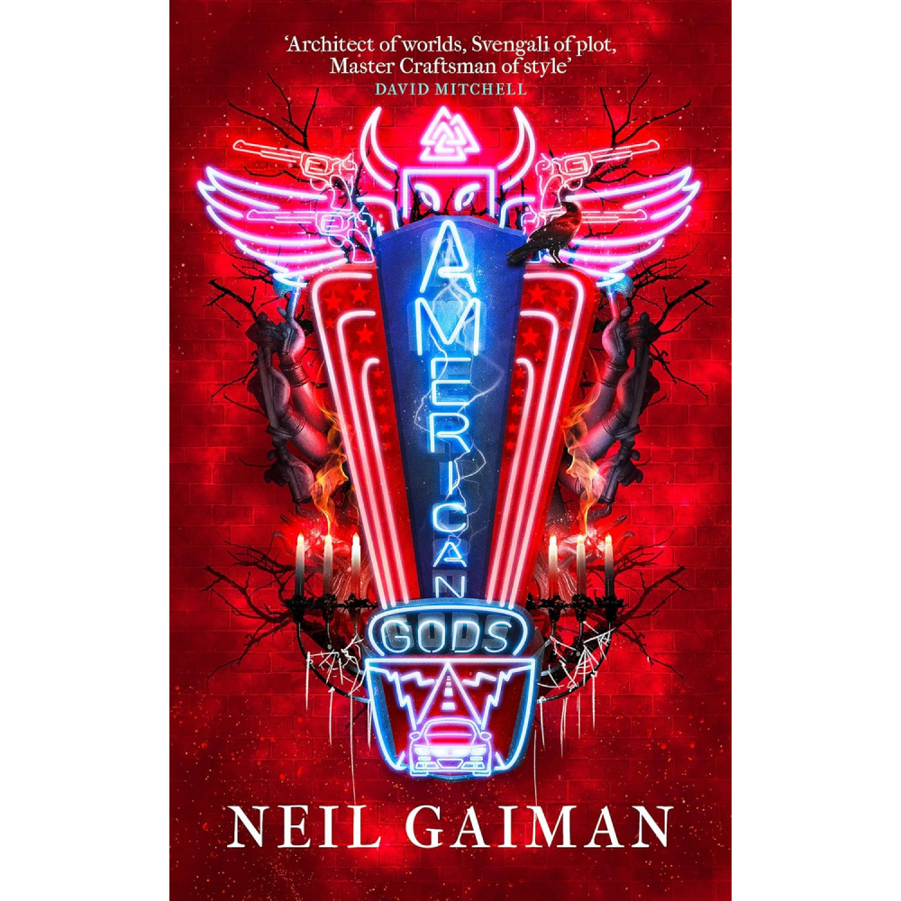 Книга на английском языке "American Gods", Neil Gaiman