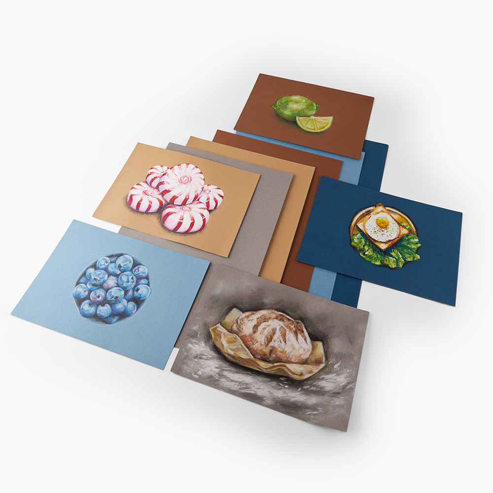 Бумага для пастели Малевичъ "GrafArt", A2, 270 г/м2, черный - 4