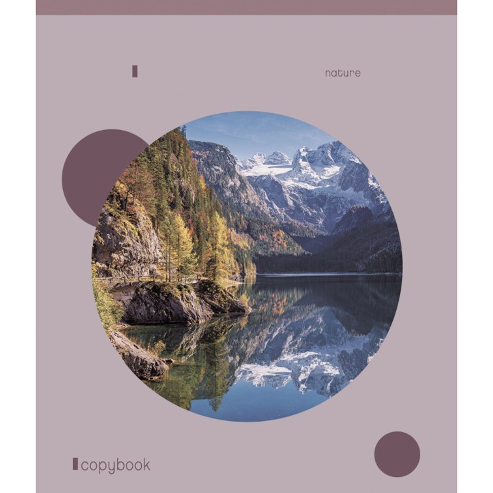 Тетрадь Listoff "Гармония", А5, 96 листов, линейка, ассорти - 6