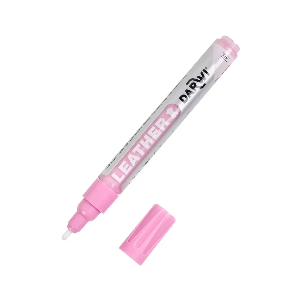 Маркер акриловый для кожи "Darwi", 2 мм, розовый