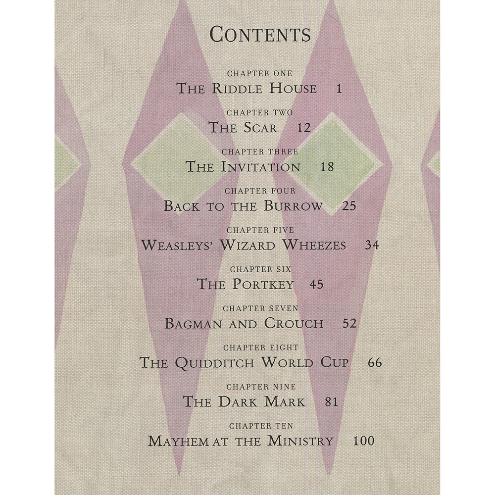 Книга на английском языке "Harry Potter and the Goblet of Fire HB Illustr.", Rowling J.K.  - 4