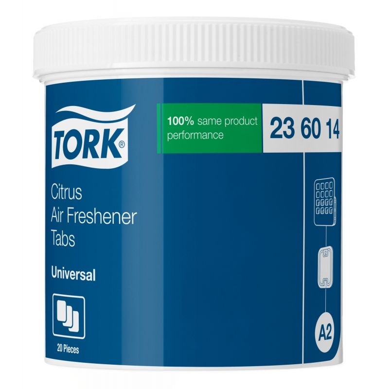 Освежитель воздуха Tork твердый, цитрус, А2, 20шт/упак