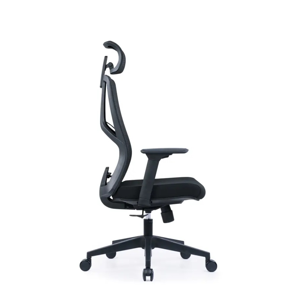 Кресло для руководителя SitZone CH-359A сетка/ткань, черный - 3