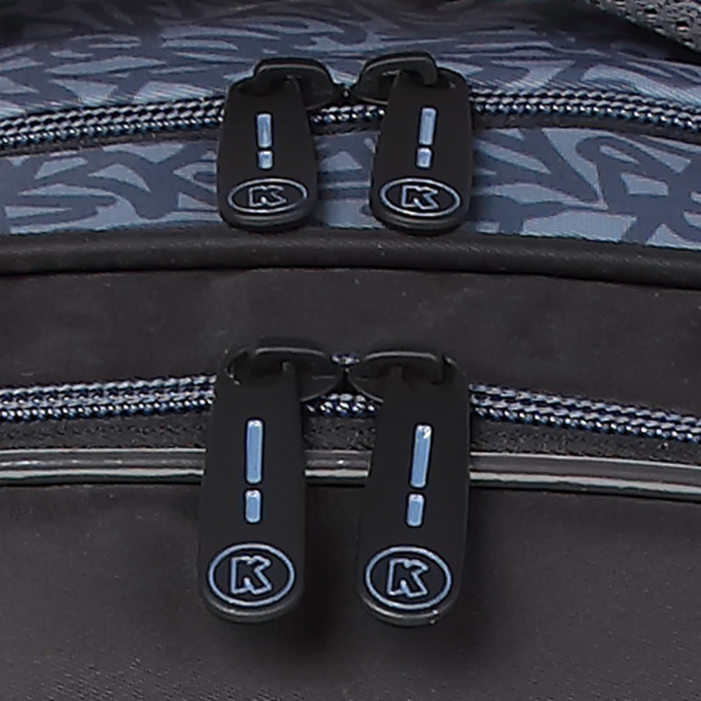 Рюкзак школьный "COMFORT Life Gamer", черный, синий - 8