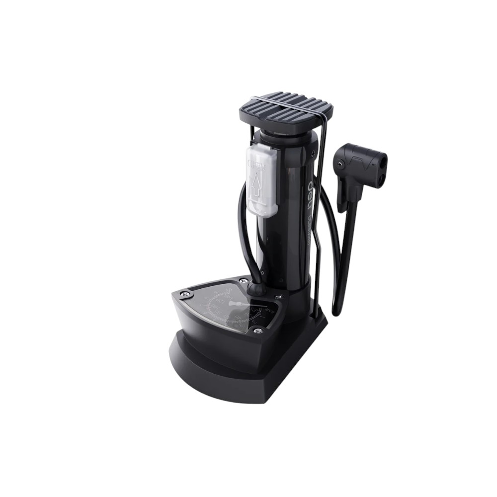 Насос велосипедный ножной Deli YS EDL880003, 9.6 bar/140 PSI