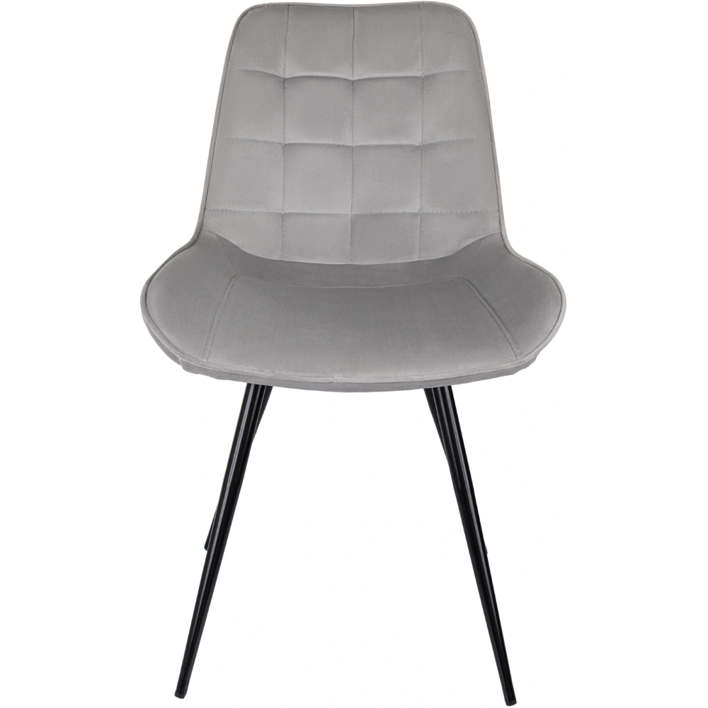 Стул Бюрократ "CH-K2", ткань, светло-серый, металл