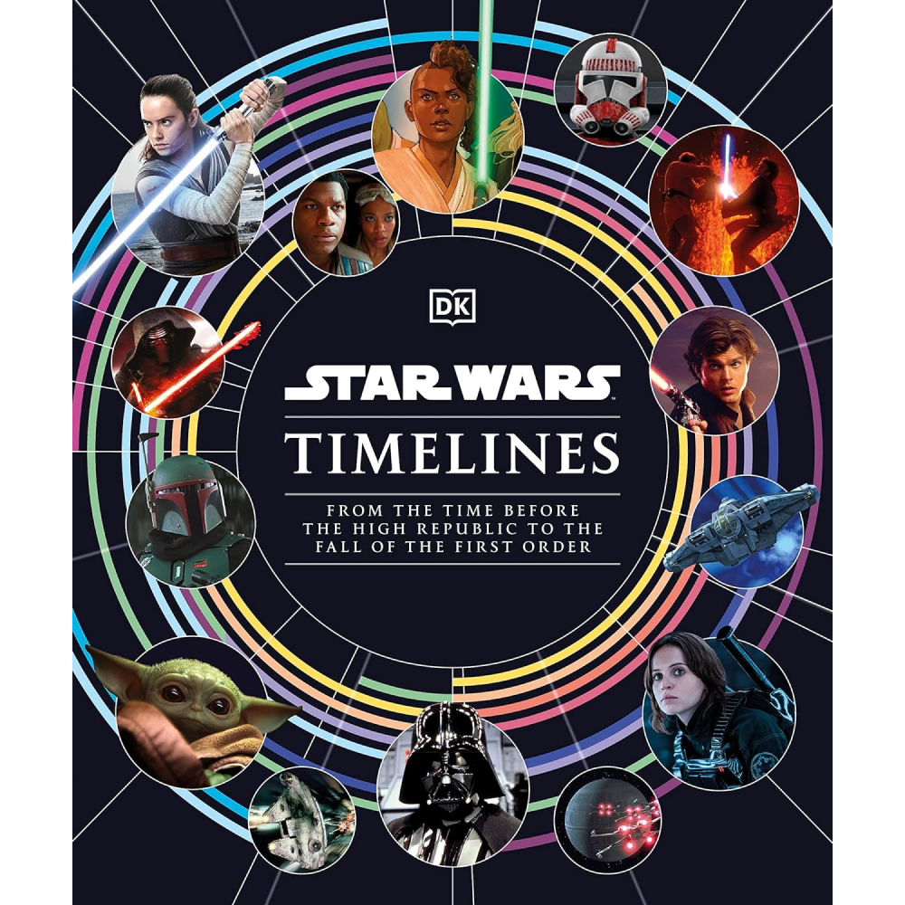Книга на английском языке "Star Wars Timelines"