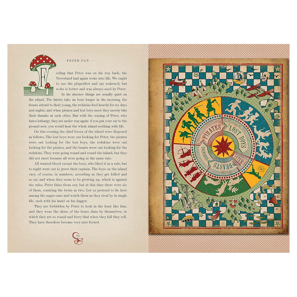 Книга на английском языке "Peter Pan MinaLima Ed", James Barrie - 6