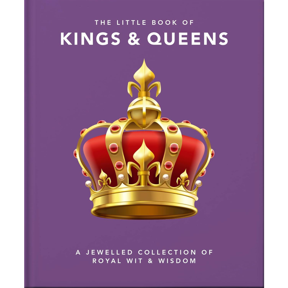 Книга на английском языке "The Little Book of Kings & Queens"