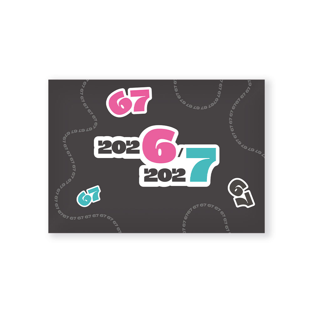 Стикерпак "2026/7", А6