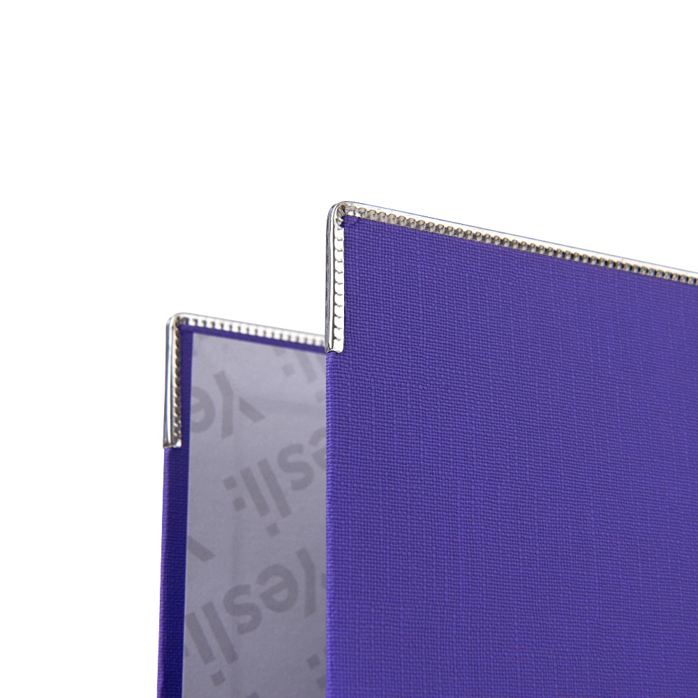 Папка-регистратор "Yesli:", А4, 50 мм, ПВХ Эко, фиолетовый - 4