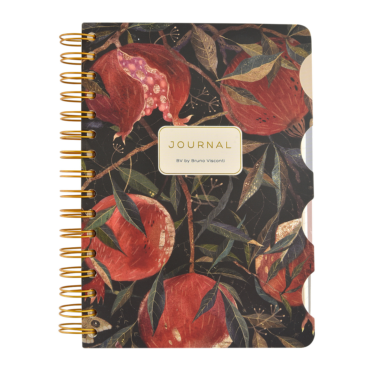 Блокнот Bruno Visconti "Art Journal. Гранат", А5, 120 листов, ассорти