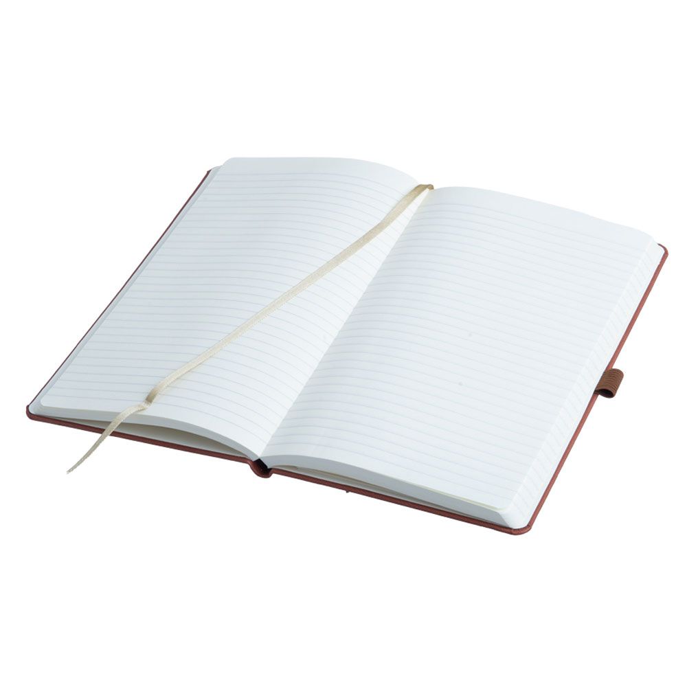 Блокнот "Tucson", А5, 88 листов, линейка, коричневый - 2