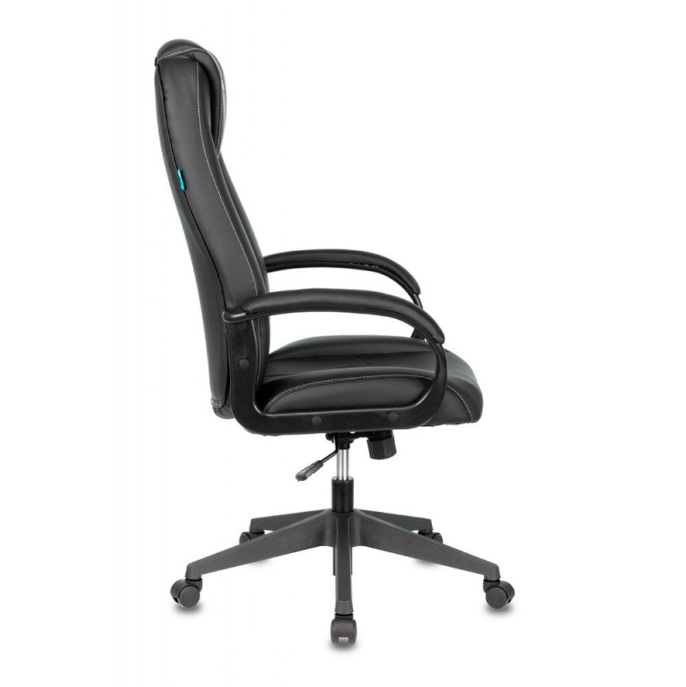 Кресло игровое Бюрократ "Zombie 8", экокожа, пластик, черный - 3