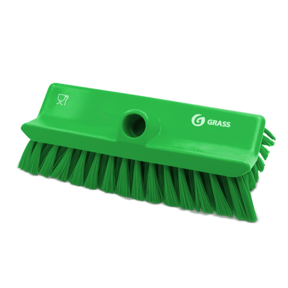 Щетка для пола угловая "Grass", 28 см, зеленый 