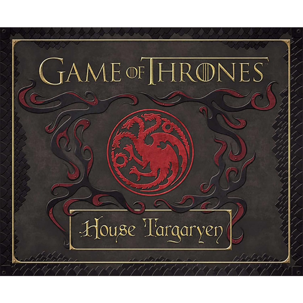 Набор на английском языке "Game of Thrones. House Targaryen. Deluxe Stationery Set"