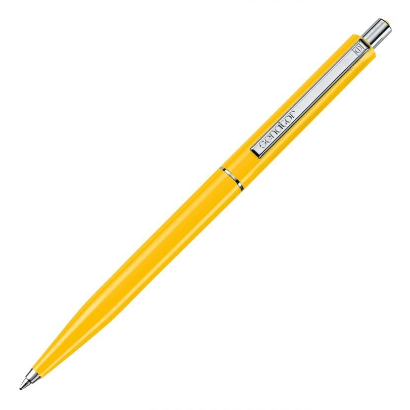 Ручка шариковая автоматическая "Senator Point Polished", 1.0 мм, ассорти, стерж. синий - 6