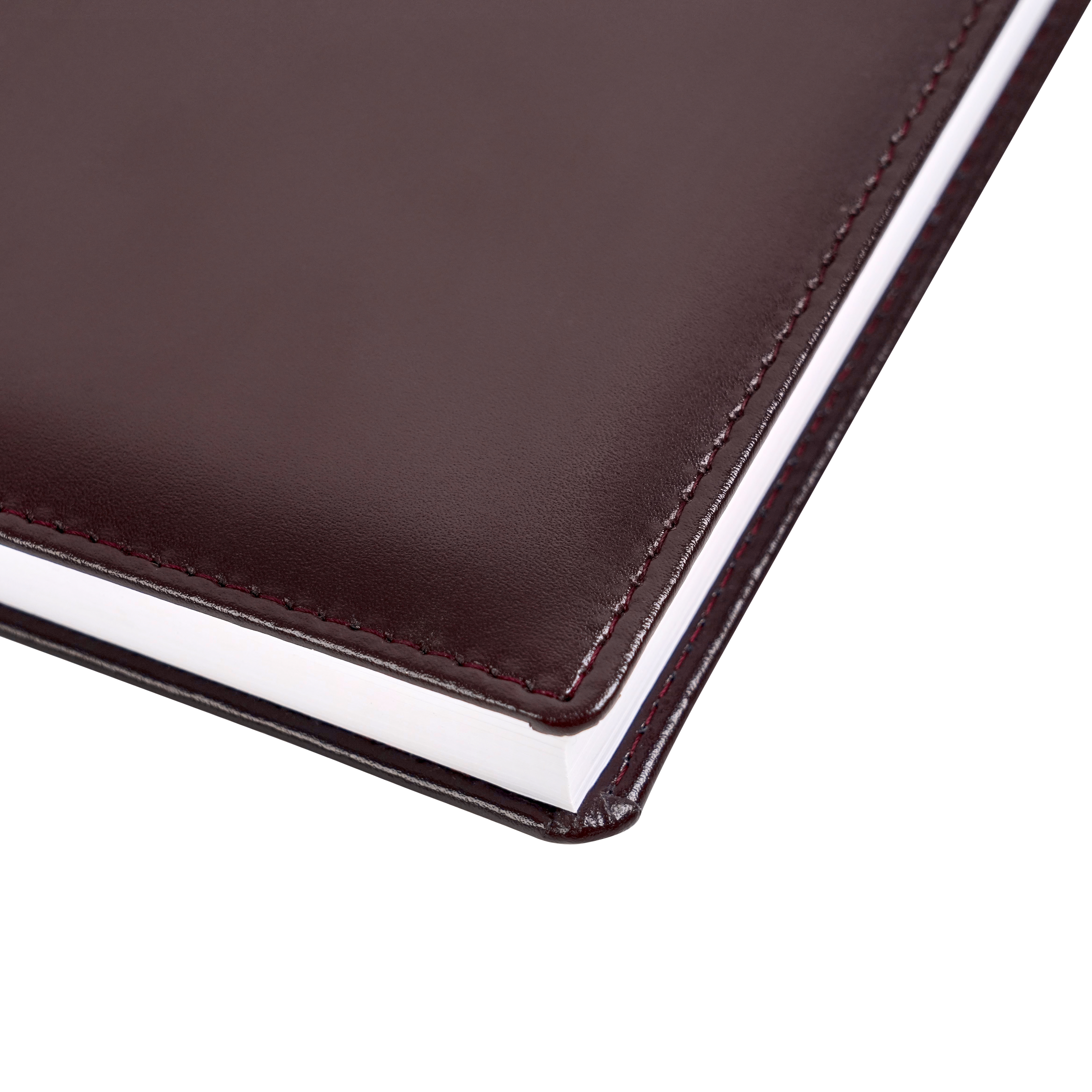 Ежедневник недатированный "Pelle Siena", А5, 272 страницы, бургунди - 5