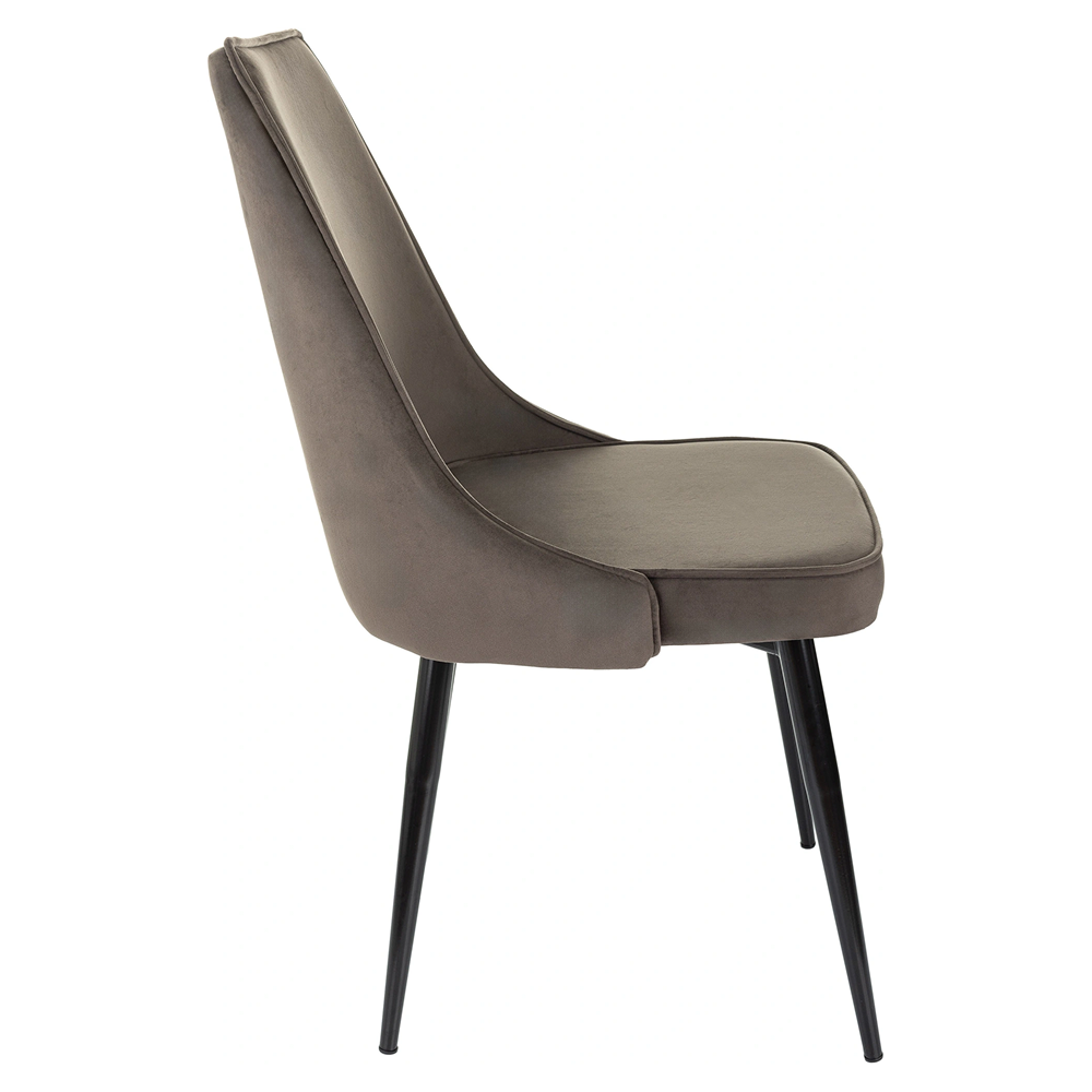 Стул Бюрократ "CH-K4", ткань, коричневый, металл - 4