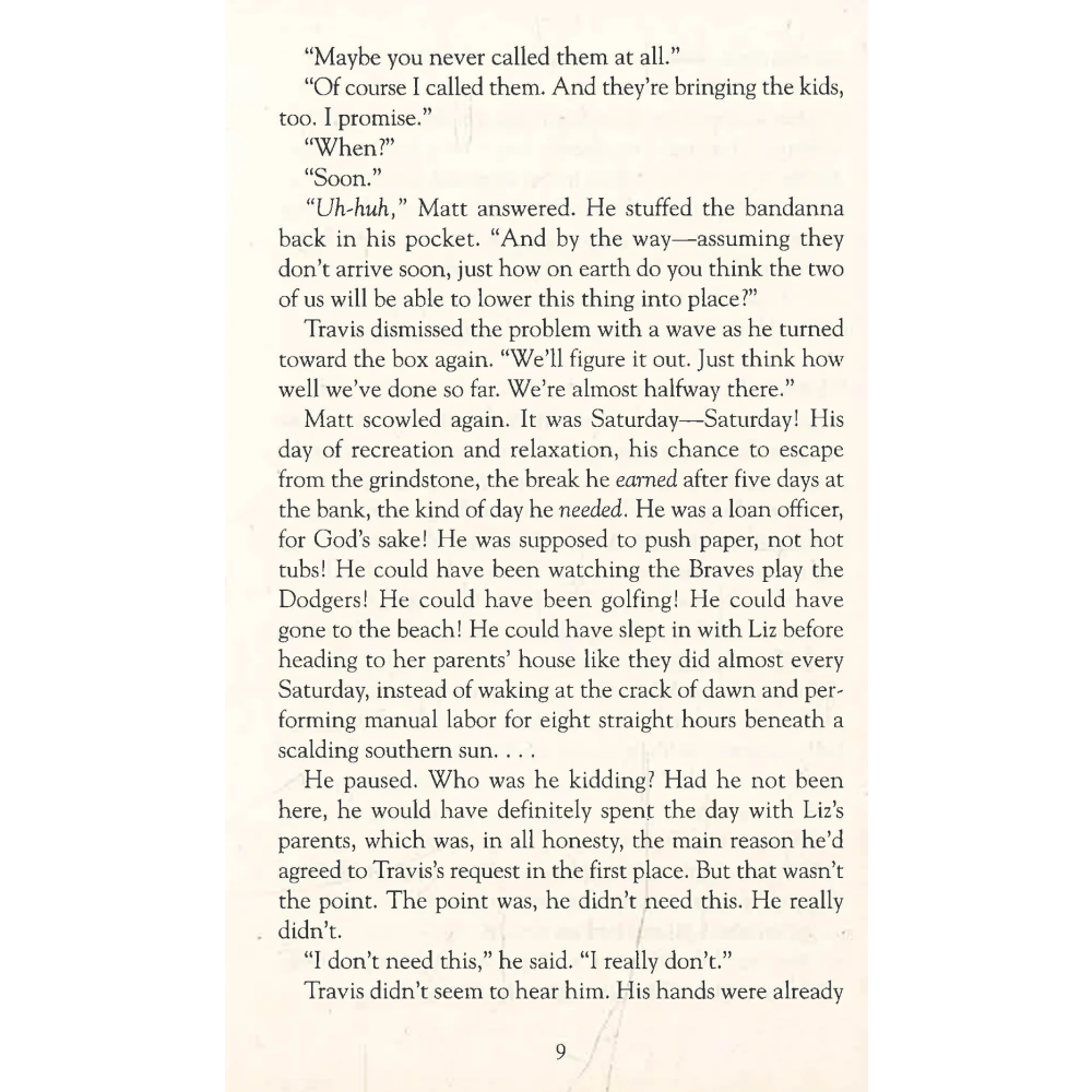 Книга на английском языке "The Choice", Sparks N.  - 4