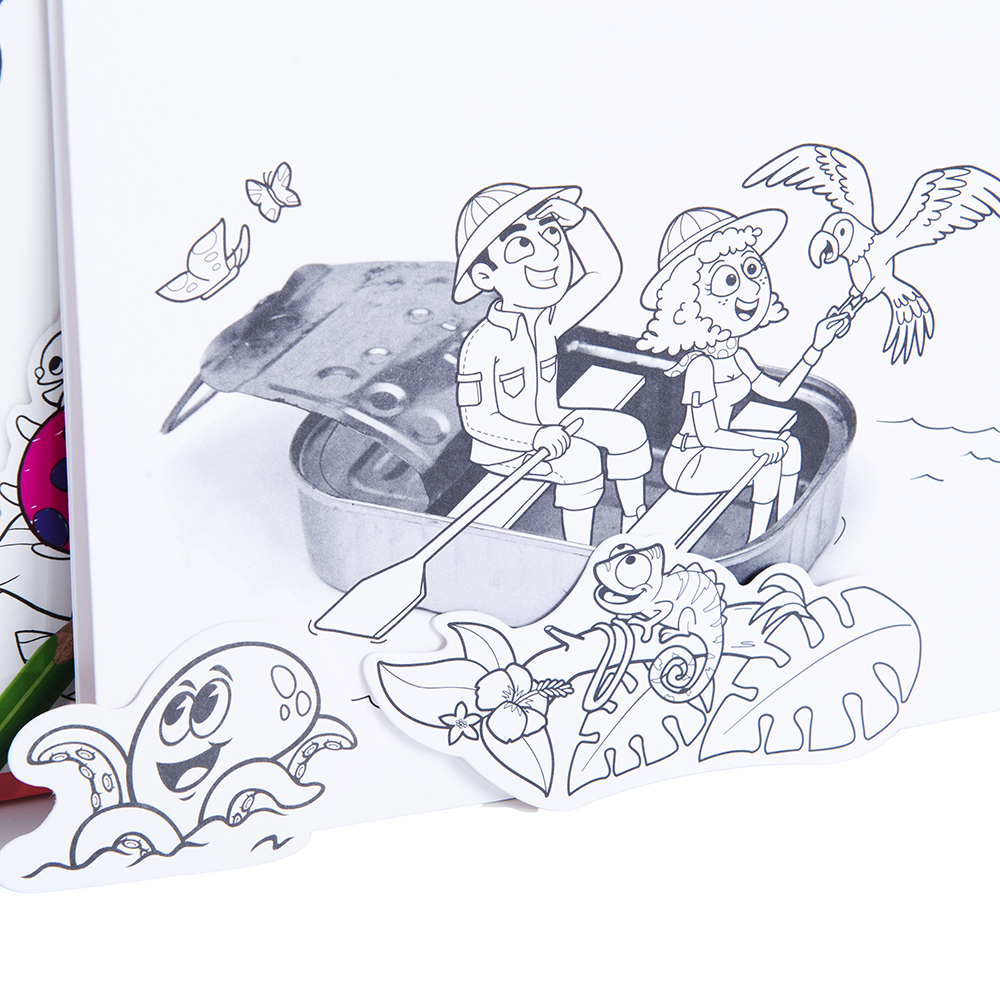 Набор для творчества Maped "Creative”: раскраска с наклейками - 9