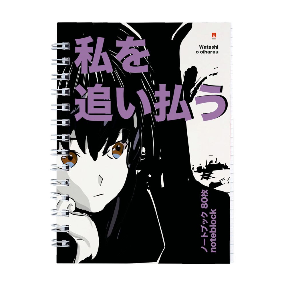 Блокнот "Manga Anime. City", A6, 40 листов, в клетку, ассорти - 5