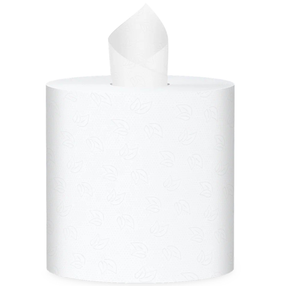 Полотенца бумажные  PROtissue в рулонах с центральной вытяжкой, 120м, 1 слой, 100% целлюлоза