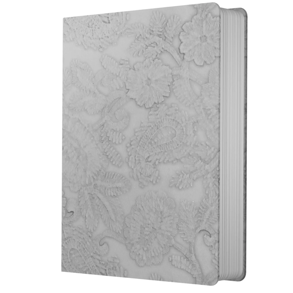 Блокнот "Jade. Серый", А6, 80 листов, клетка, серый