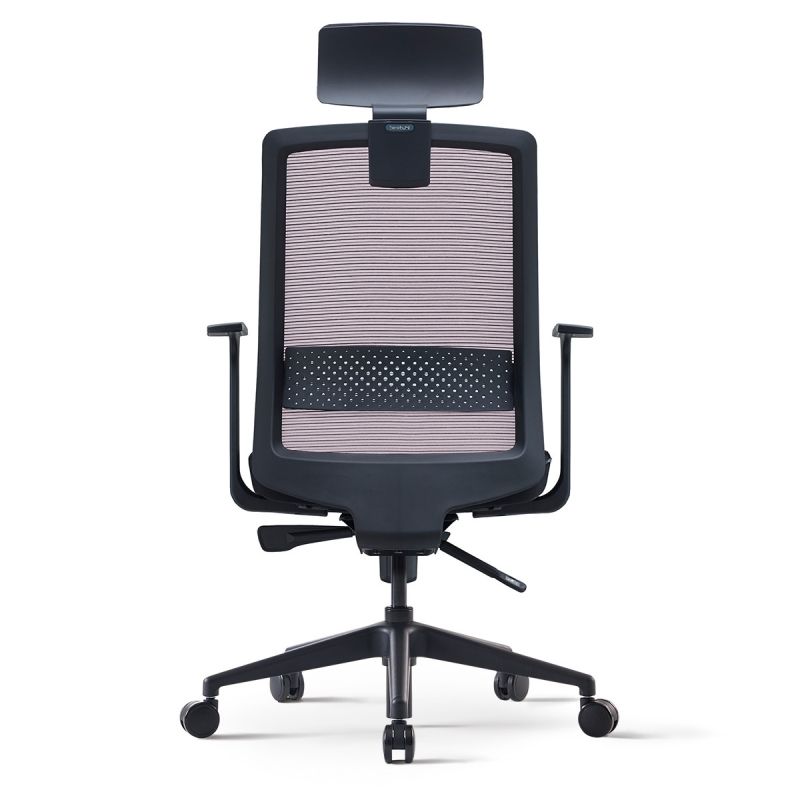 Кресло для руководителя "BESTUHL S30", ткань, сетка, пластик, черный - 4