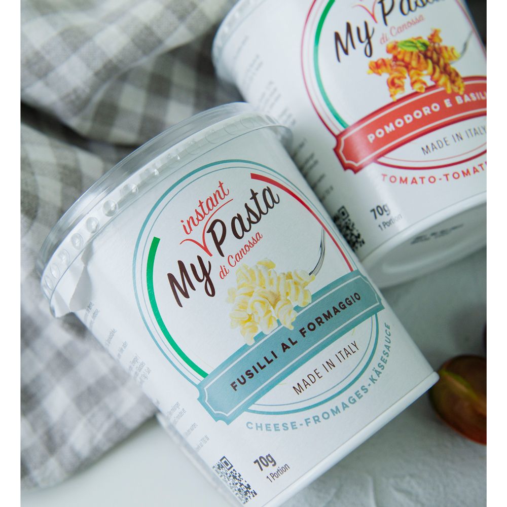 Паста фузилли "My instant pasta" со вкусом сыра, 70 г - 5