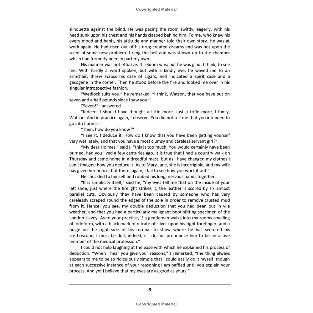 Книга на английском языке "The Adventures of Sherlock Holmes", Arthur Conan Doyle - 6