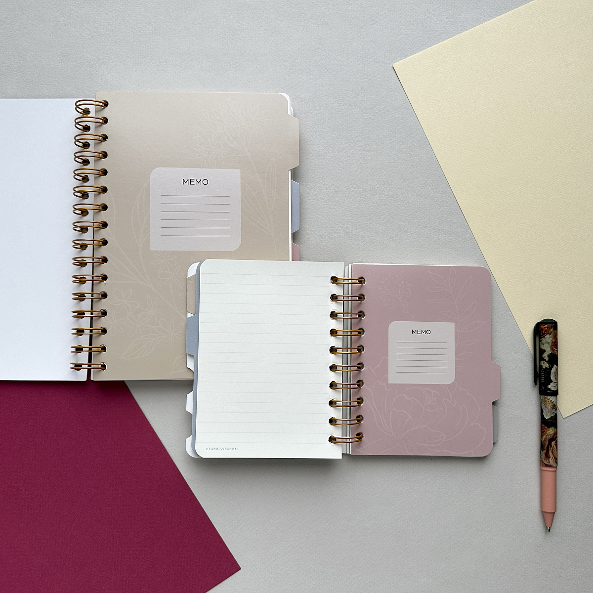 Блокнот Bruno Visconti "Art Journal. Lush Bouque", А5, 120 листов, разноцветный - 11