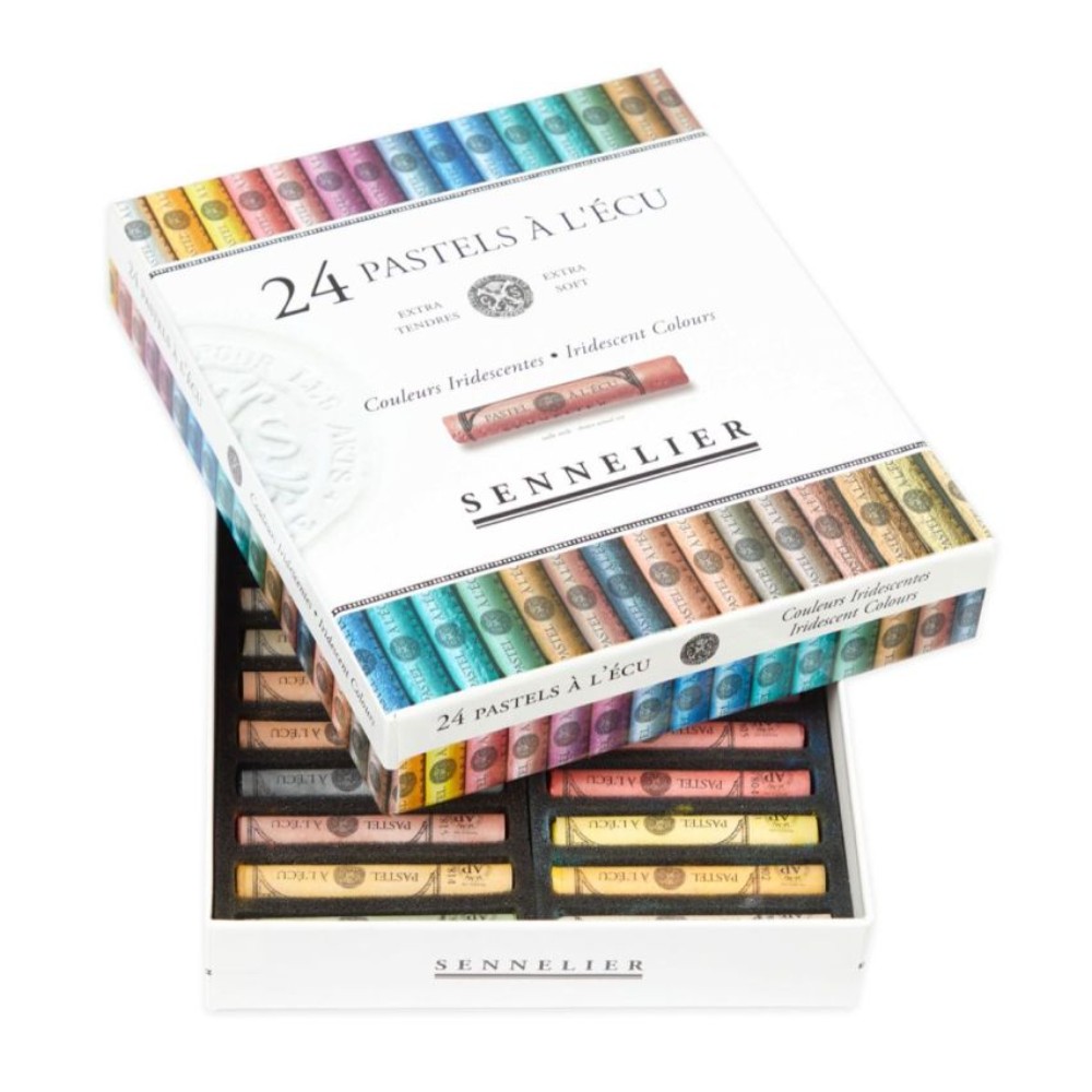 Пастель сухая "À l'écu Pastel. Радужный", 24 цвета