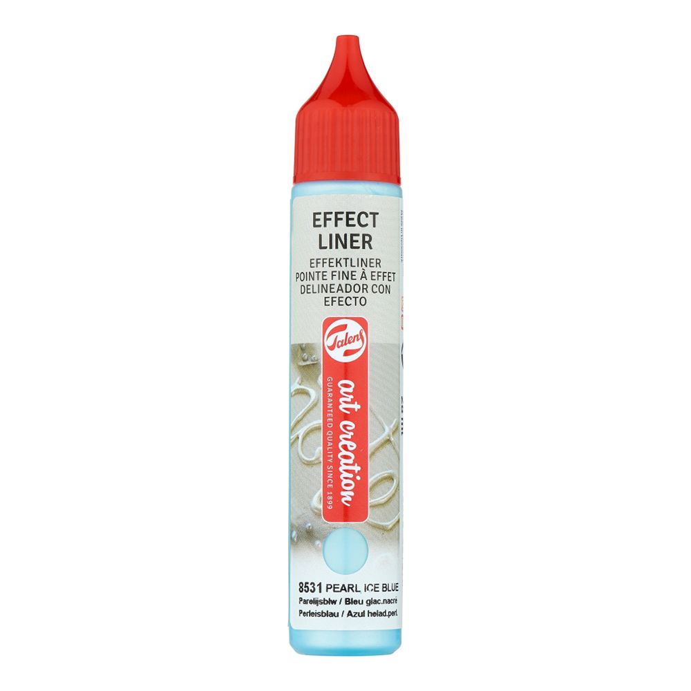 Контур декоративный "EFFECT LINER", 28 мл, 8531 синий лёд жемчужный
