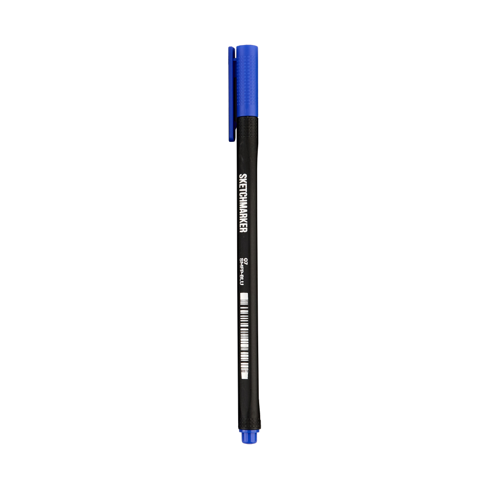 Ручка капиллярная "Sketchmarker Artist fine pen", 0.4 мм, синий