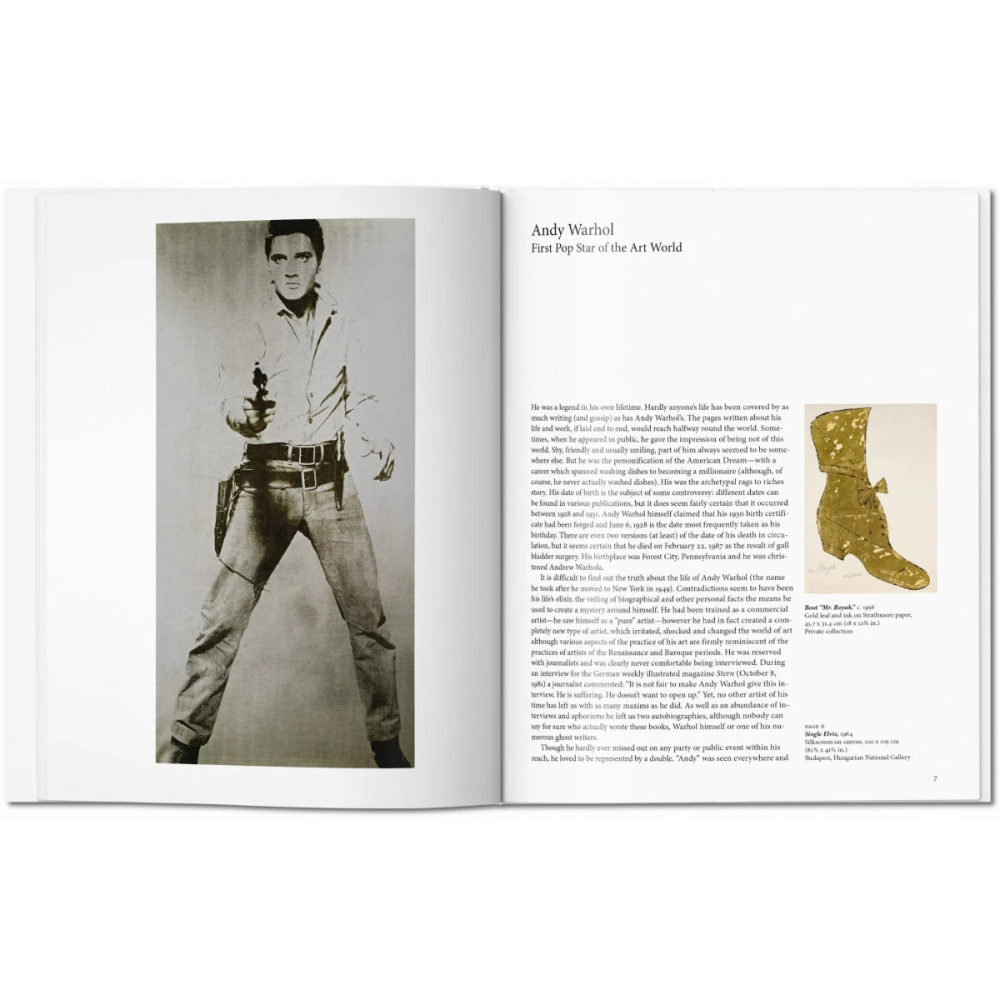 Книга на английском языке "Basic Art. Warhol"