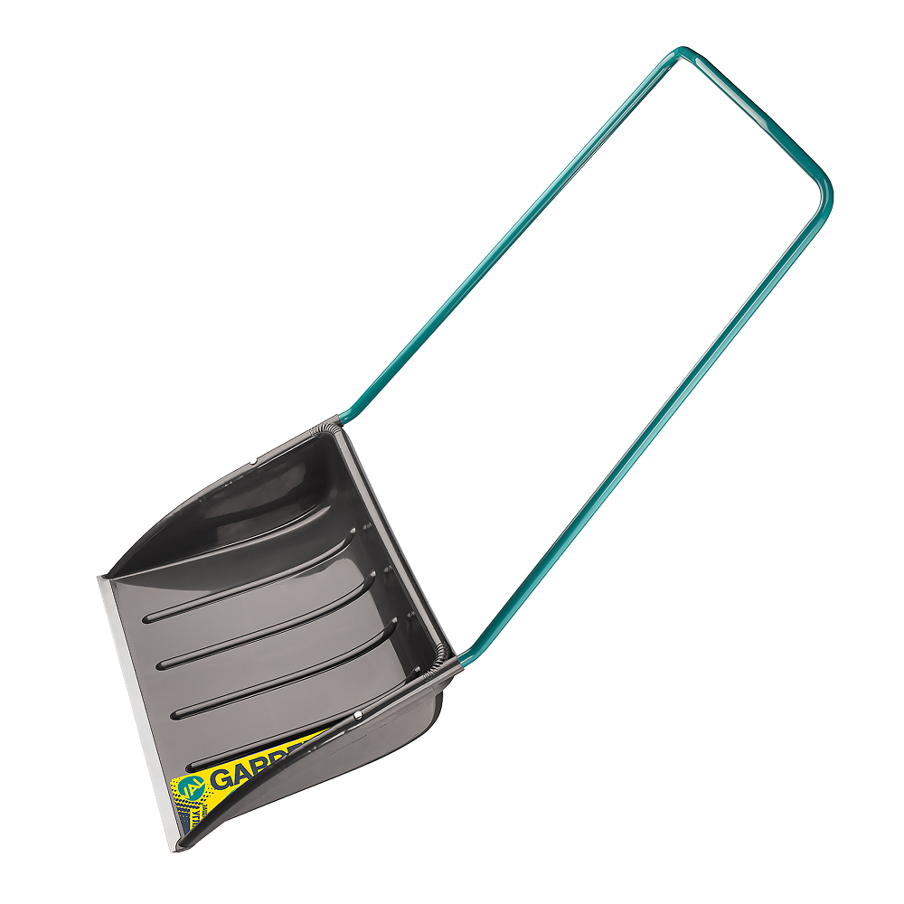 Скрепер для снега val Gardena Amigo, 730x560x1500, морозостойкий полипропилен, ребра жесткости, стальная рукоятка, графит - 3