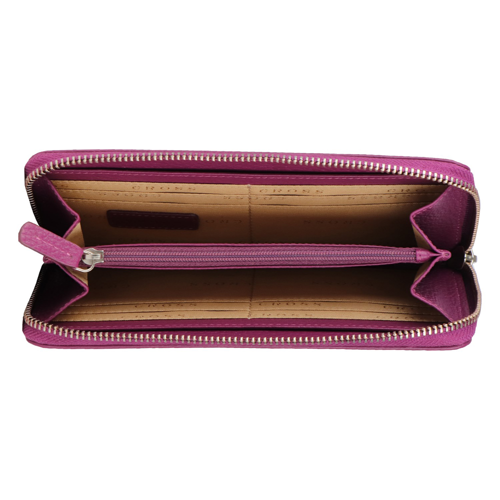 Кошелек "Colors Plum", кожа, сливовый - 3