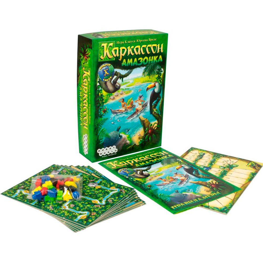 Игра настольная "Каркассон. Амазонка"