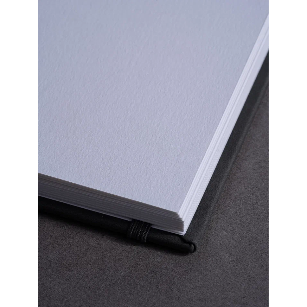 Скетчбук для графики "GrafArt white", 50 листов, А5, 160 г/м2, горизонтальный, серый - 3