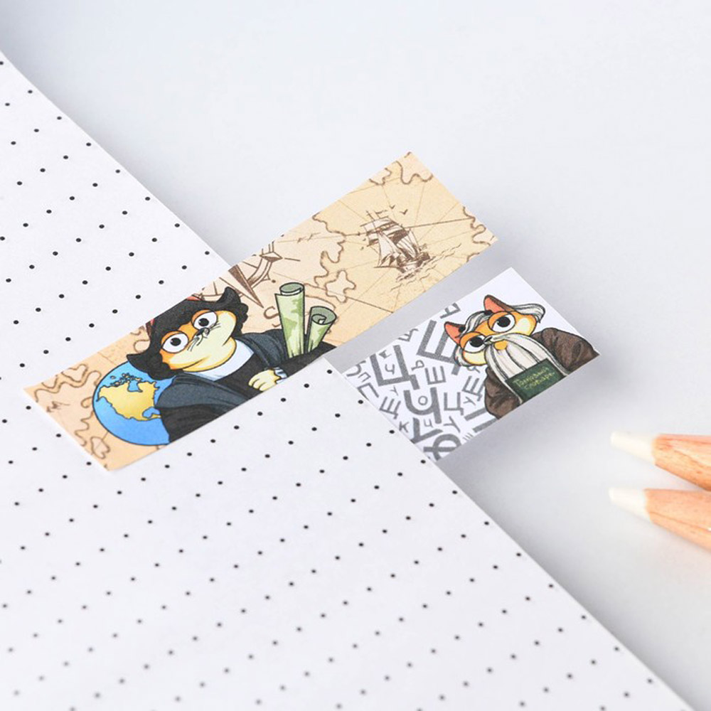 Бумага для заметок "Ученые стикеры", 200x85 мм, 270 листов, белый - 3