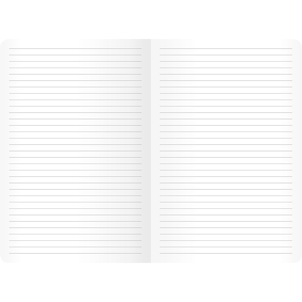 Блокнот "Snap book. No 3", A4, 80 листов, линейка, серый