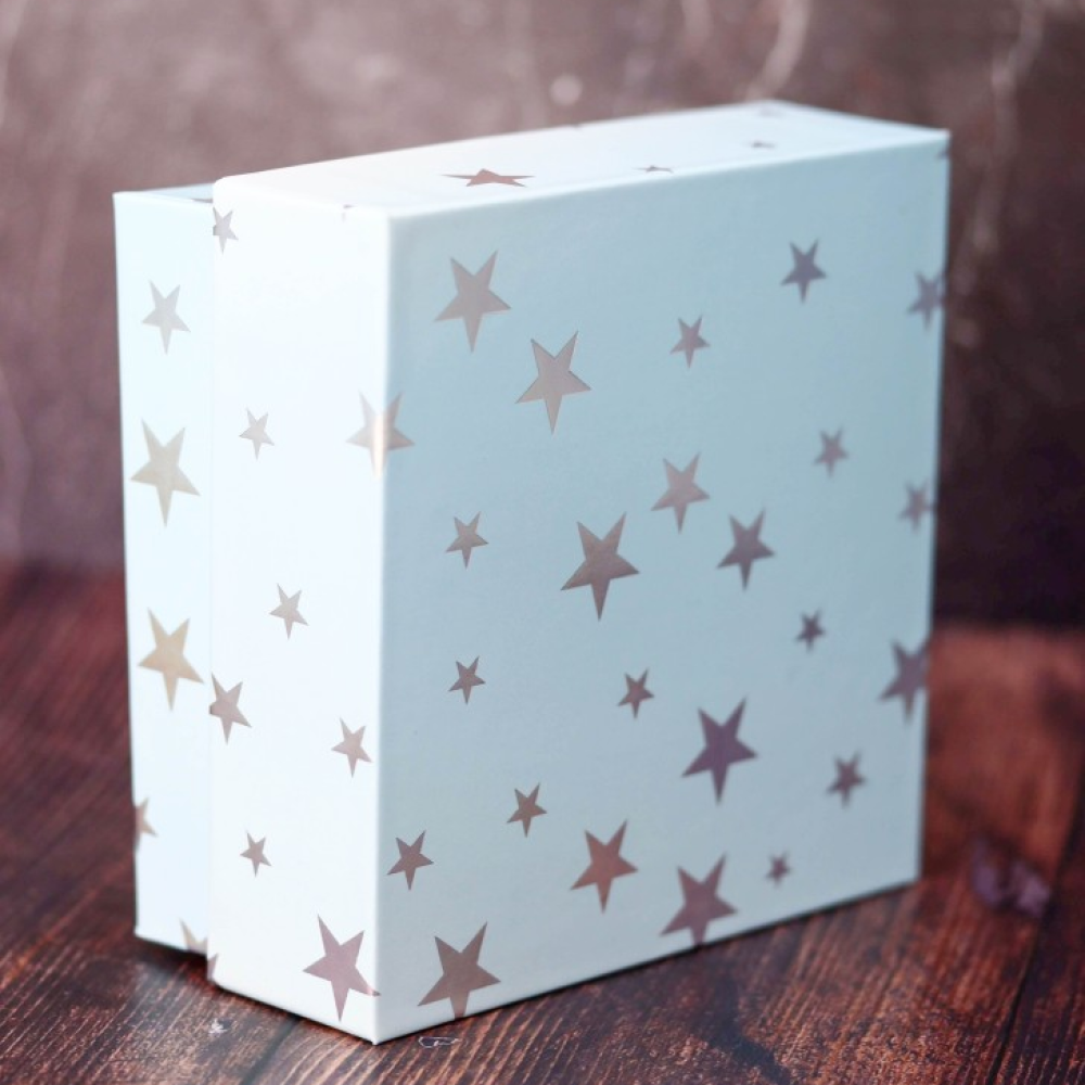 Коробка подарочная "Starry sky", 12х12х6 см, картон